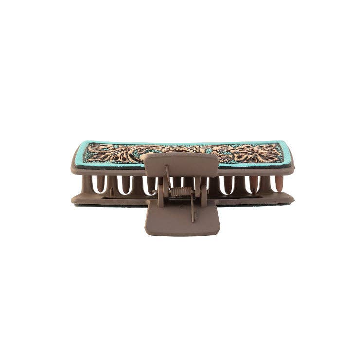 High Vista Hair Comb Clip In Turquoise