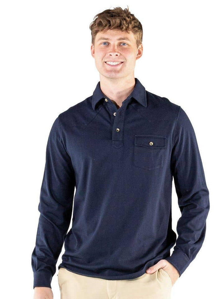Simply Southern Navy Polo