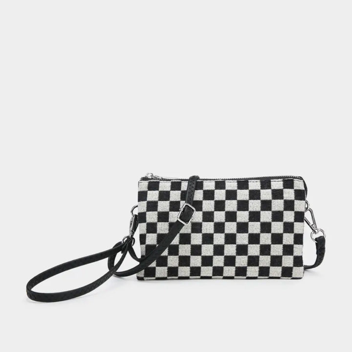 Checkered Crossbody
