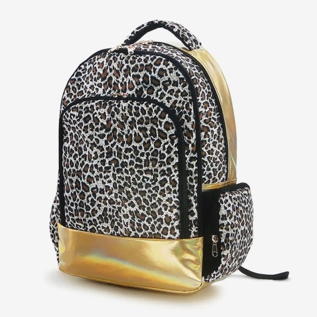 BackPack - Gold Leopard