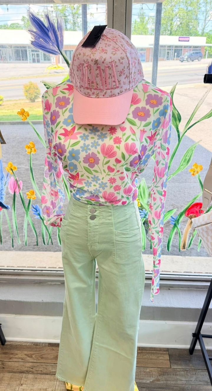Mica Spring Pastel Wide Leg