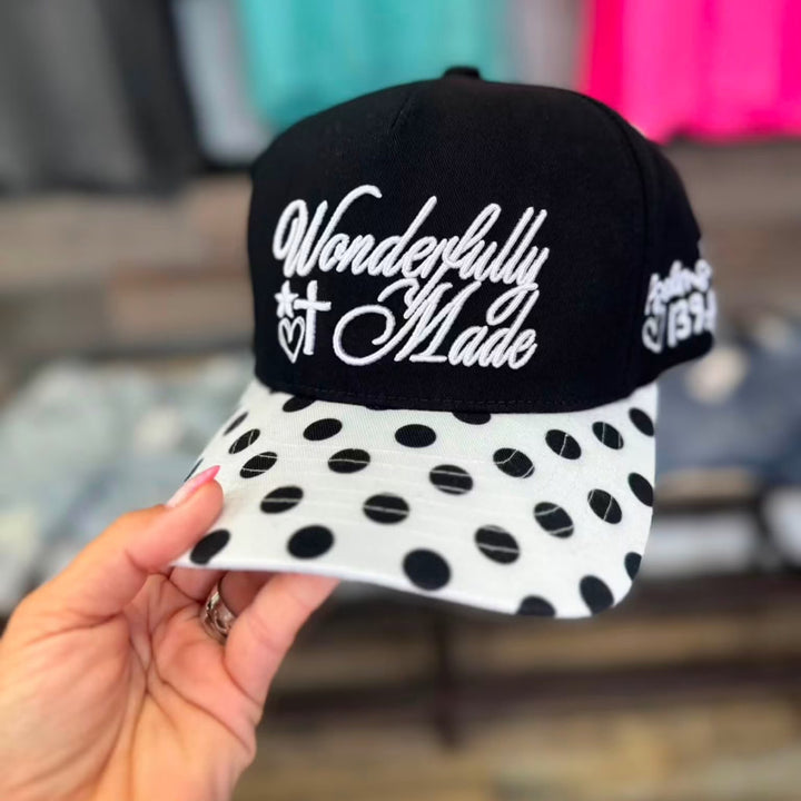 Wonderfully Made Trucker Hate Polka Dot