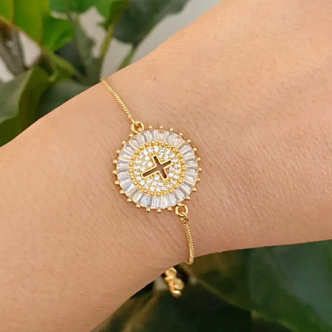 Mesmerized By the Cross Bracelet