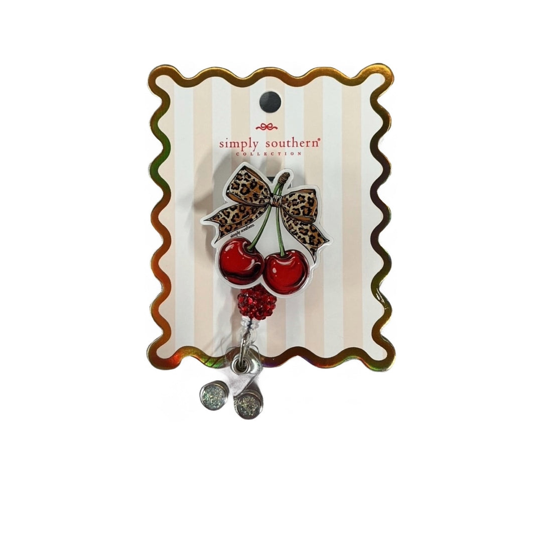 Cherry Badge Reel - Simply Southern