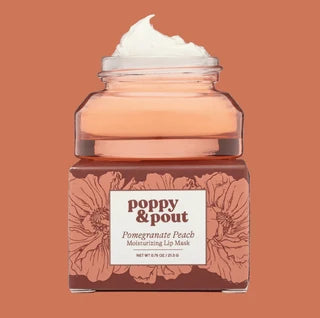 Poppy &amp; Pout Pomegranate Peach Moisturizer Lip Mask
