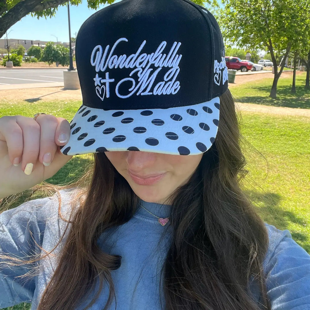 Wonderfully Made Trucker Hate Polka Dot